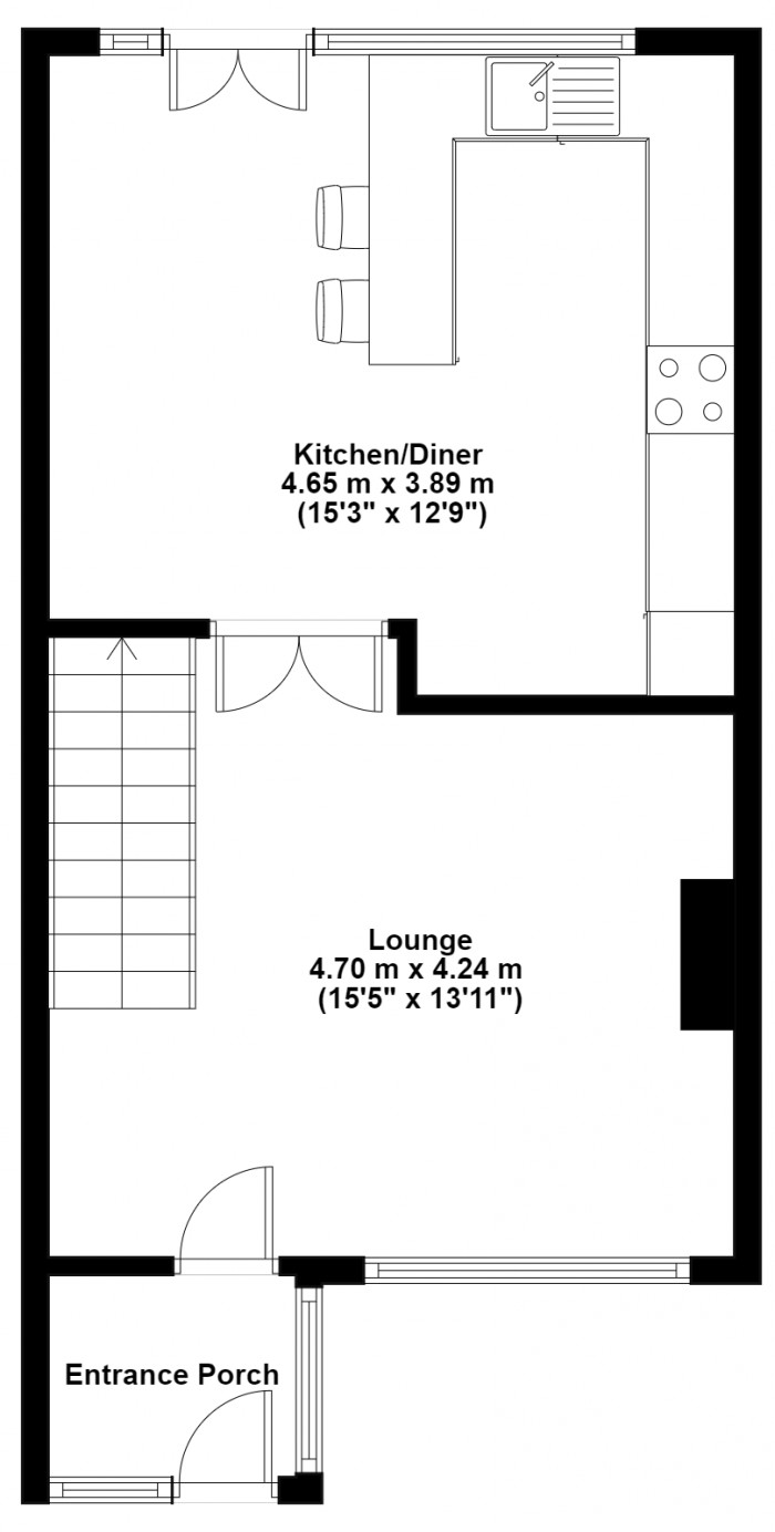 Floorplan for Hawfinch Walk, Tile Kiln