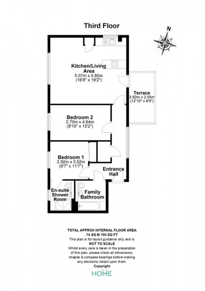 Floorplan for Watson Heights, Chelmsford
