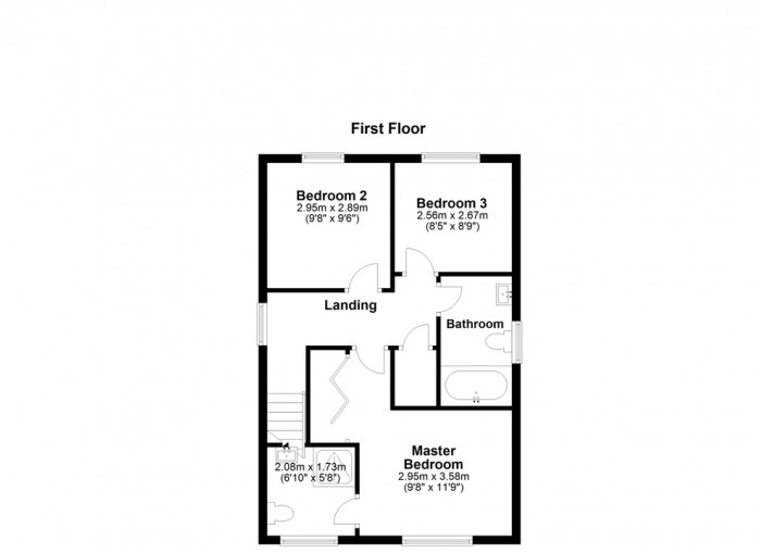 Floorplan for Moulsham Chase, Chelmsford