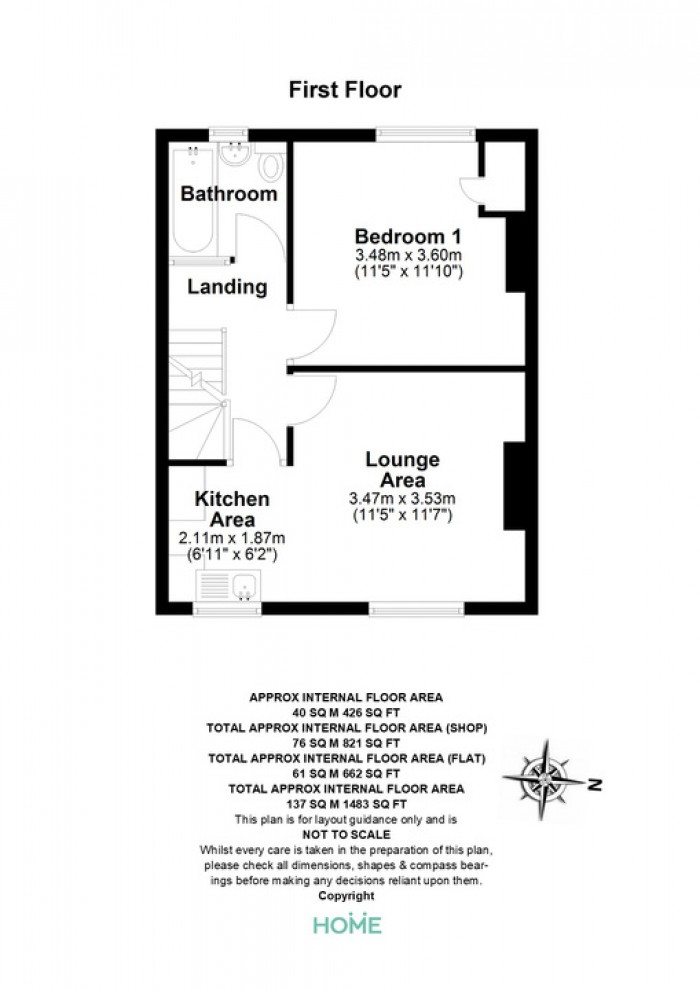 Floorplan for Kings Road, Brentwood