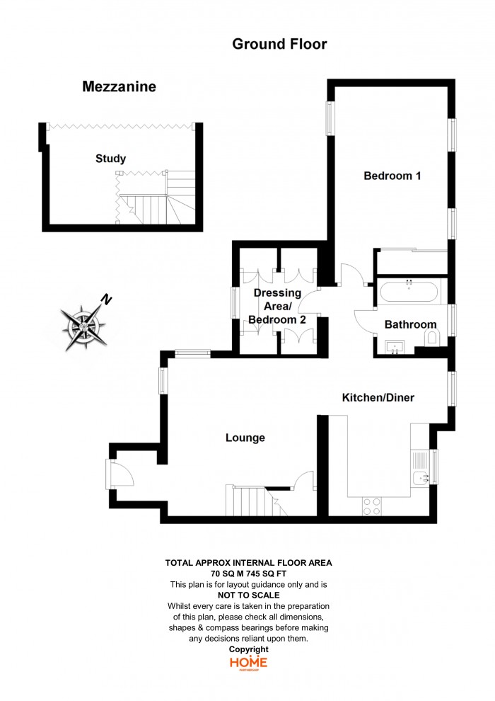 Floorplan for Hall Street, Old Moulsham , Chelmsford, Essex