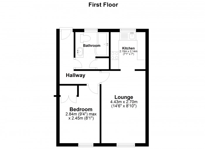 Floorplan for Upper Bridge Road, Chelmsford, Essex