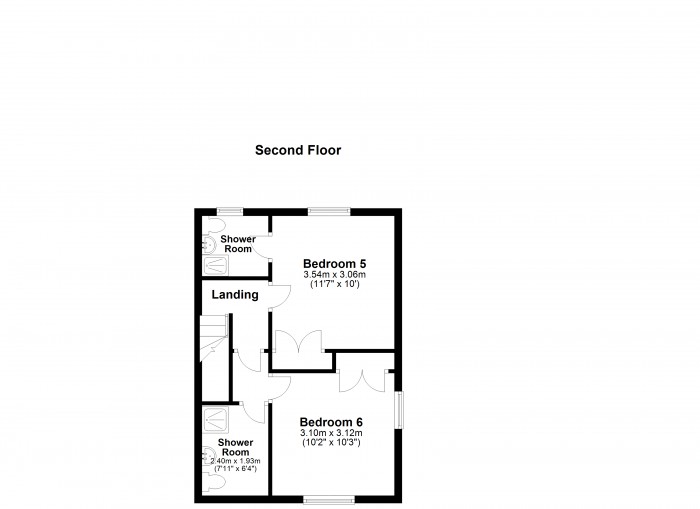 Floorplan for Parklands Drive, Chelmsford, Essex