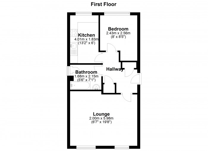 Floorplan for Emberson Court, Chelmer Village