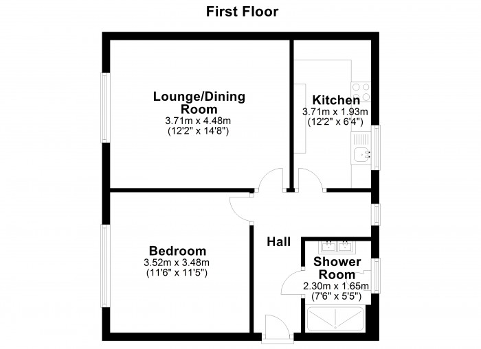 Floorplan for New Writtle Street, Chelmsford, Essex