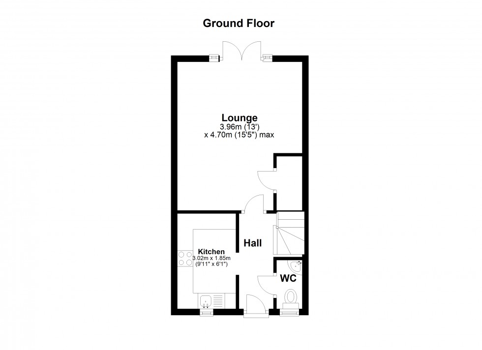 Floorplan for Lancaster Avenue, Maldon, Essex