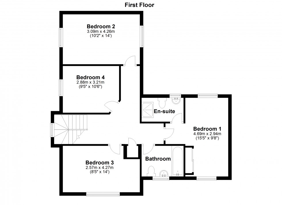 Floorplan for Avondale, Cressing, Braintree