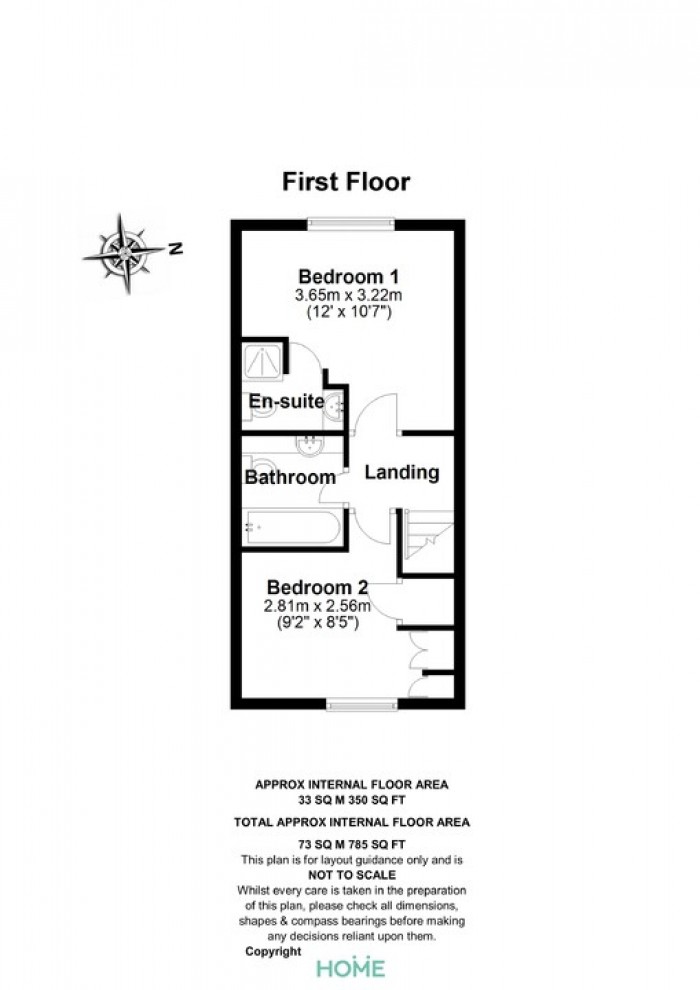 Floorplan for Crushton Place, Chelmsford, Essex