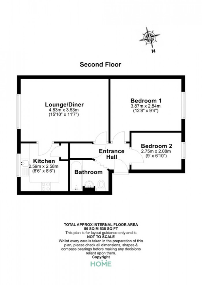 Floorplan for Woodrose Lodge, Lupin Drive, Chelmsford