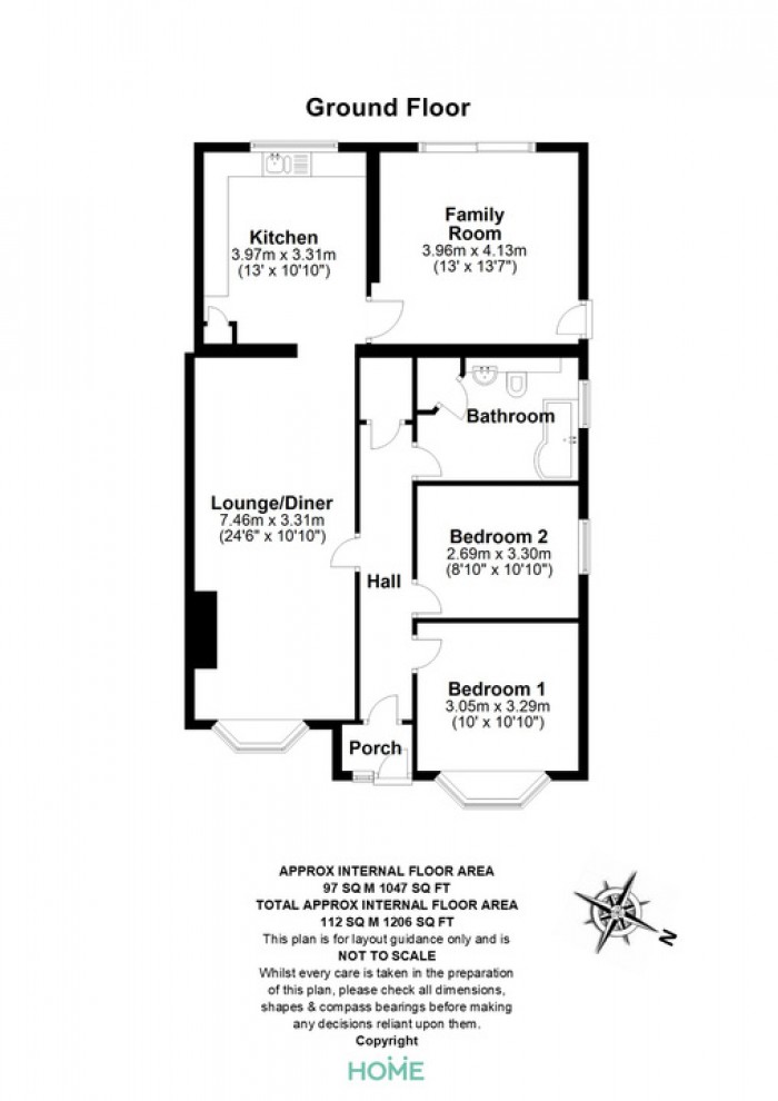 Floorplan for Station Road, West Horndon, Brentwood