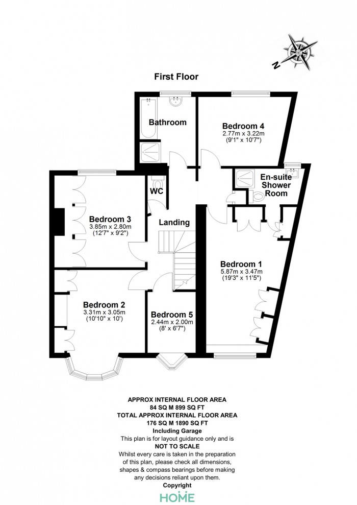Floorplan for Rose Glen, Romford