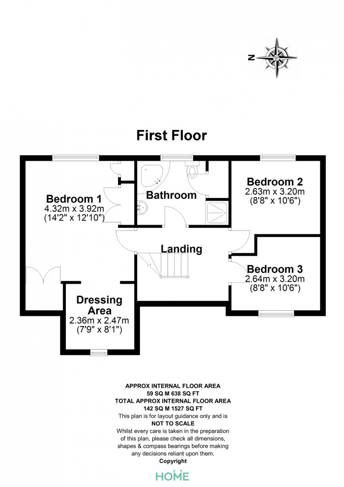 Floorplan for Milch Hill Lane, Great Leighs