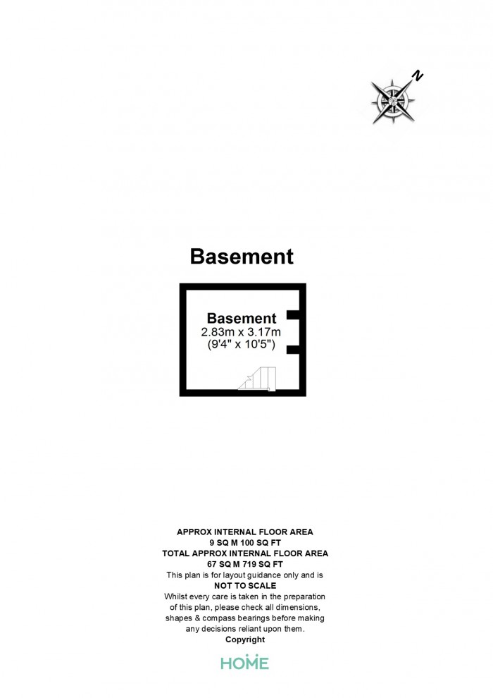 Floorplan for Springfield Road, Chelmsford