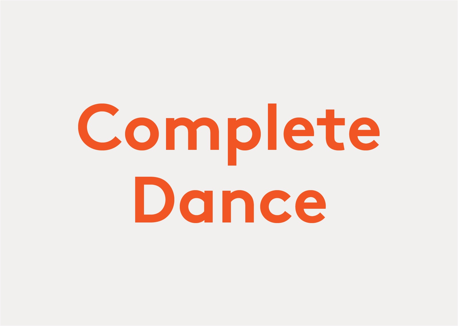 Complete Dance 