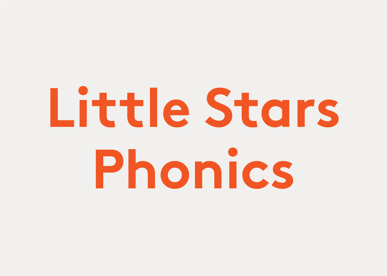 Little Stars Phonics 